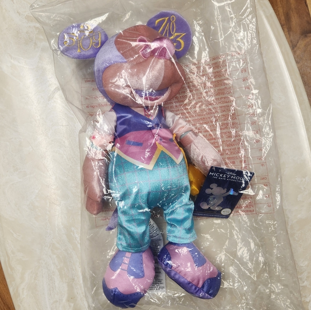 Disney Mickey Mouse the Main Attraction Mickey Plush - It's A Small World - Picture 7 of 11